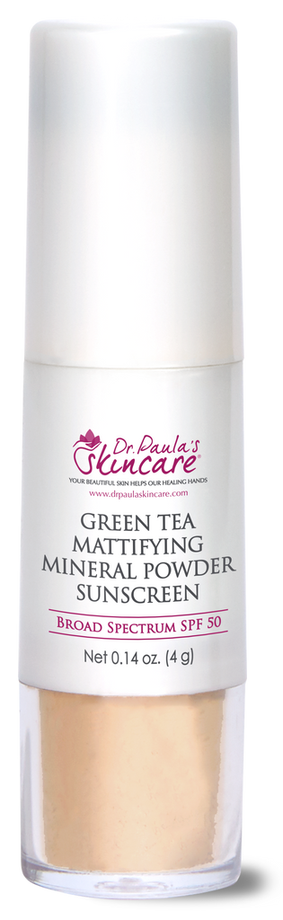 Green Tea Mattifying Mineral Powder Sunscreen