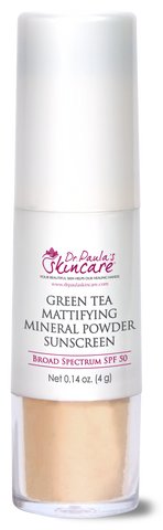 Green Tea Mattifying Mineral Powder Sunscreen
